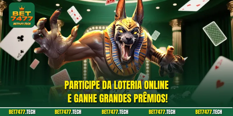 Participe da loteria online e ganhe grandes prêmios!