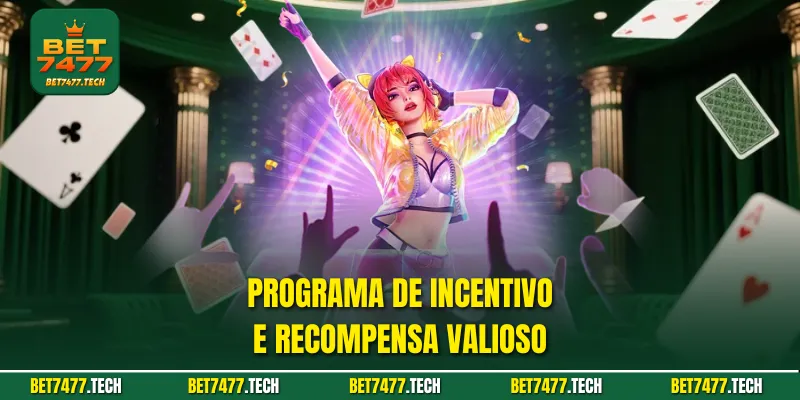 Programa de incentivo e recompensa valioso