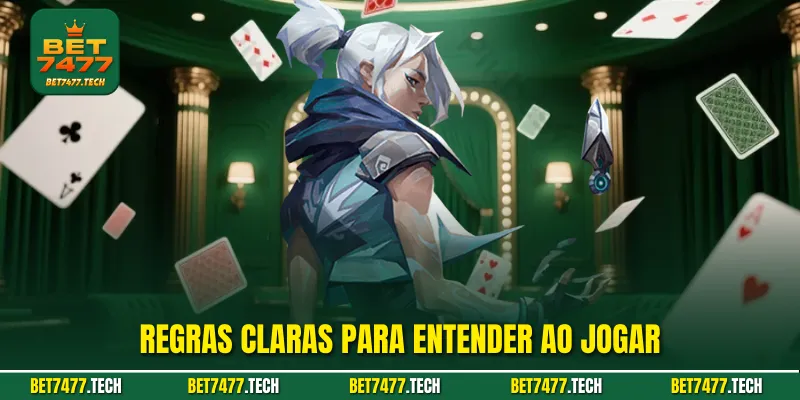 Regras claras para entender ao jogar