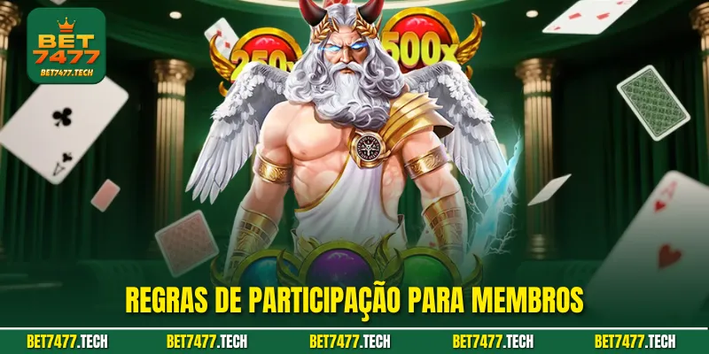Regras de Participação para Membros